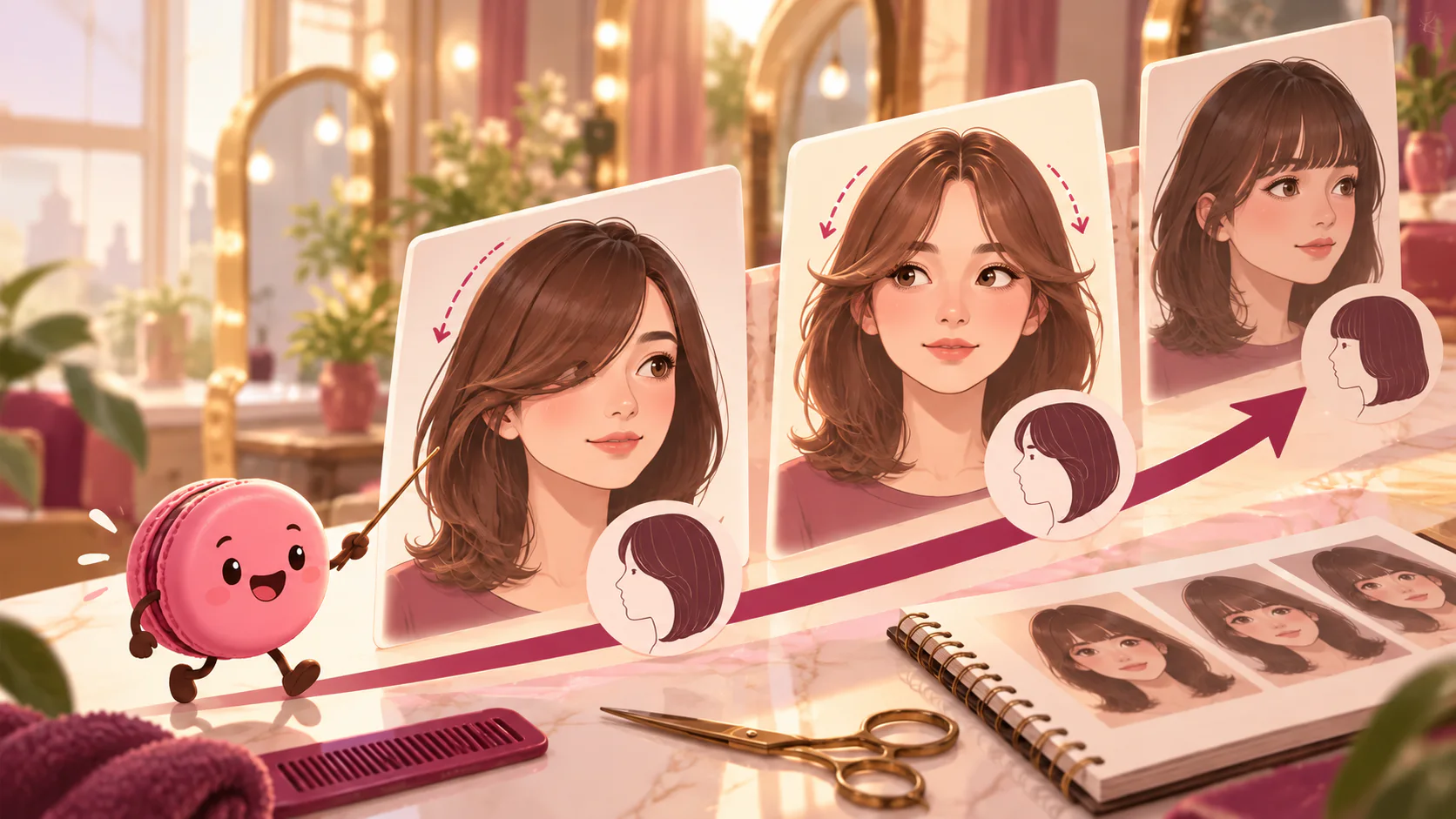 Comparing Fringe Length and Visible Width