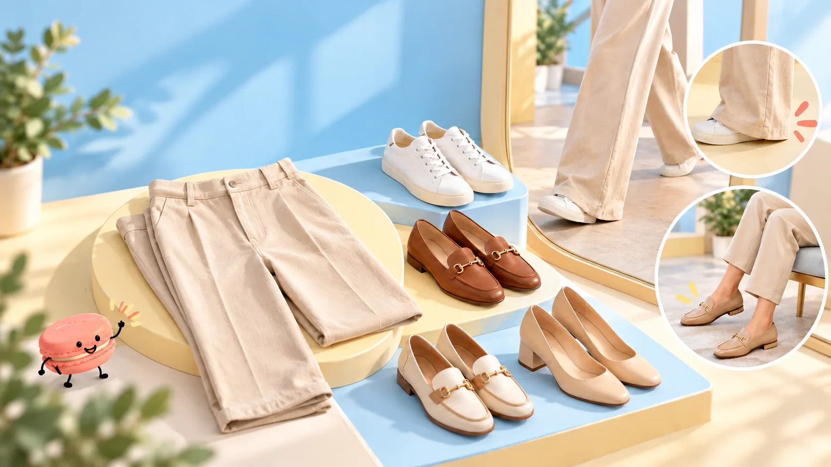 Shoes That Complete a Neutral Outfit