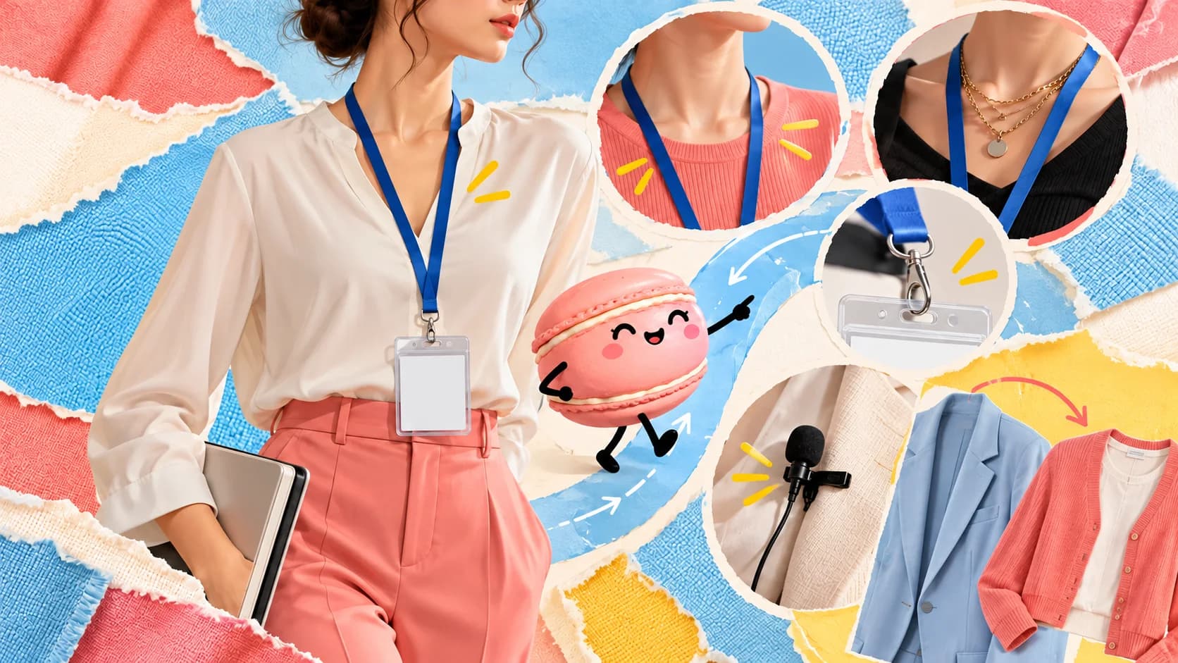 Pieces That Work With a Badge and Lanyard