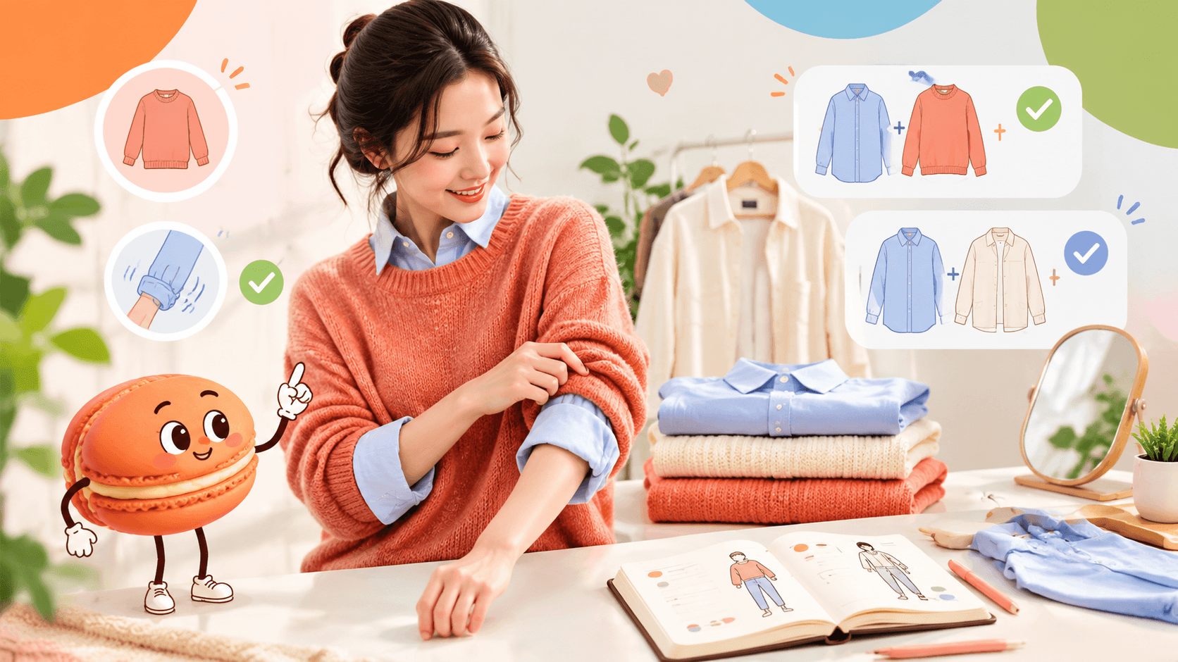 Keep sleeves comfortable under layers