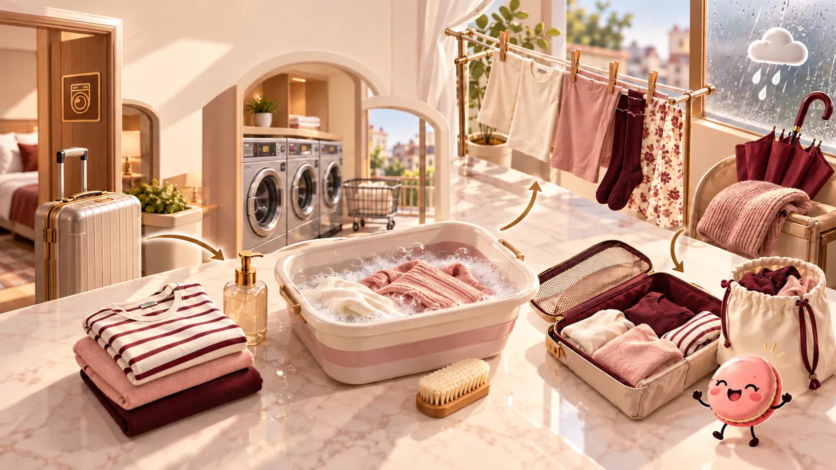 Simple Ways to Do Laundry on the Road