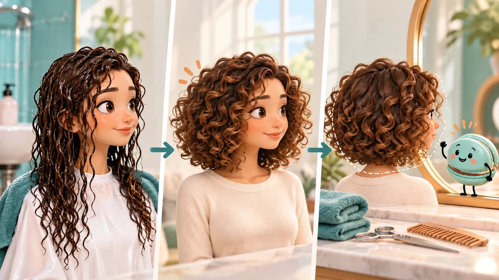 Comparing Wet and Dry Curl Length