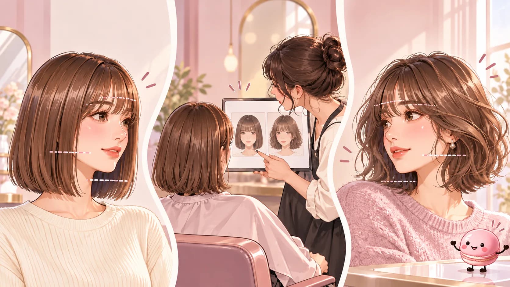 Styling It Straight vs. With Waves