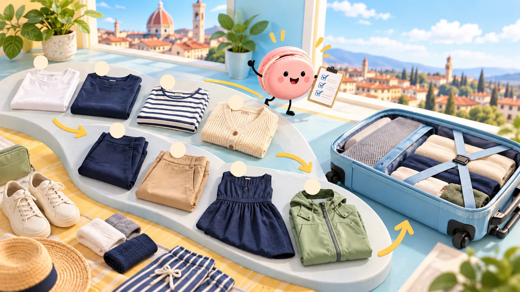 Counting Pieces and Checking Carry-On Space