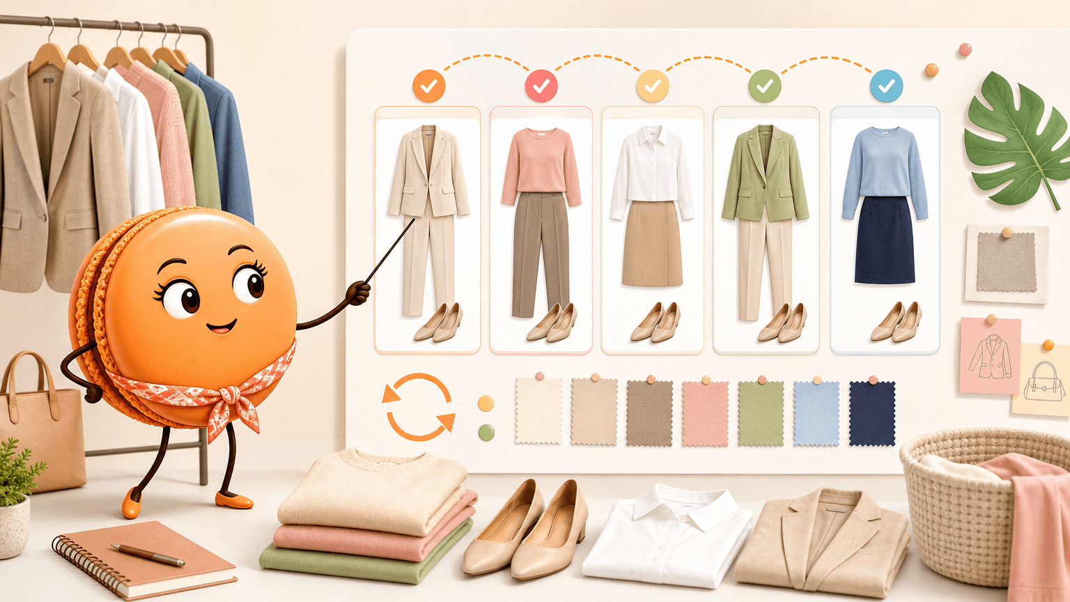 Plan clothes around the week you have