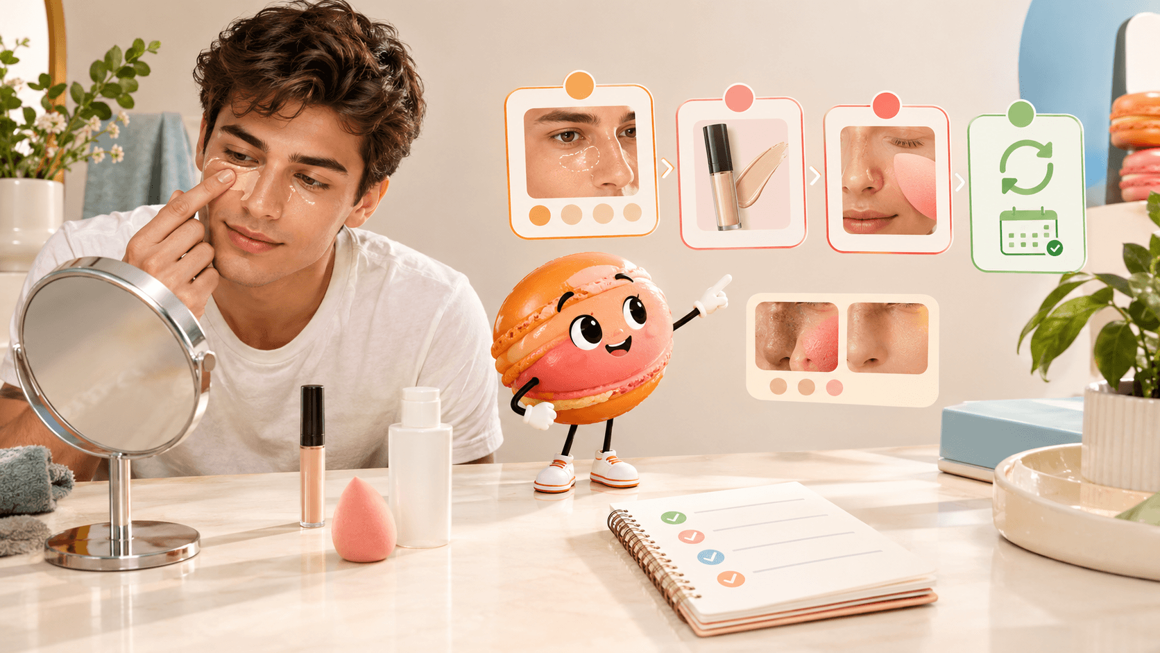 A Spot-Concealing Routine