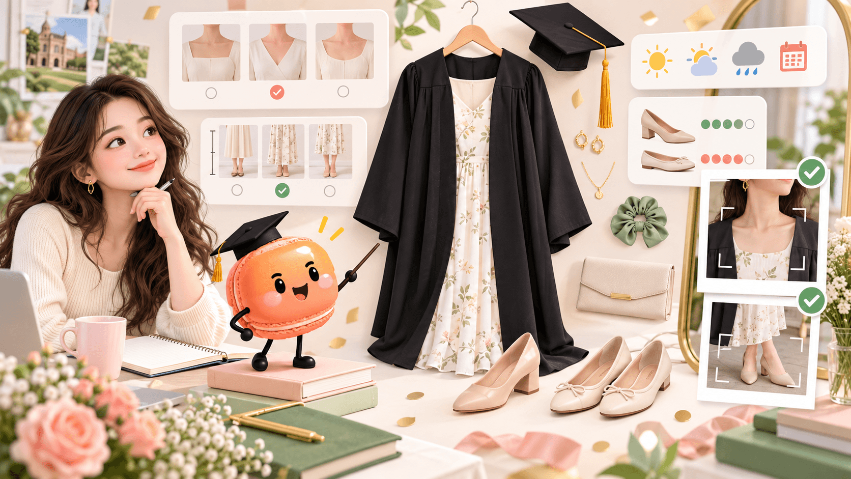 Try the Outfit Under Your Gown