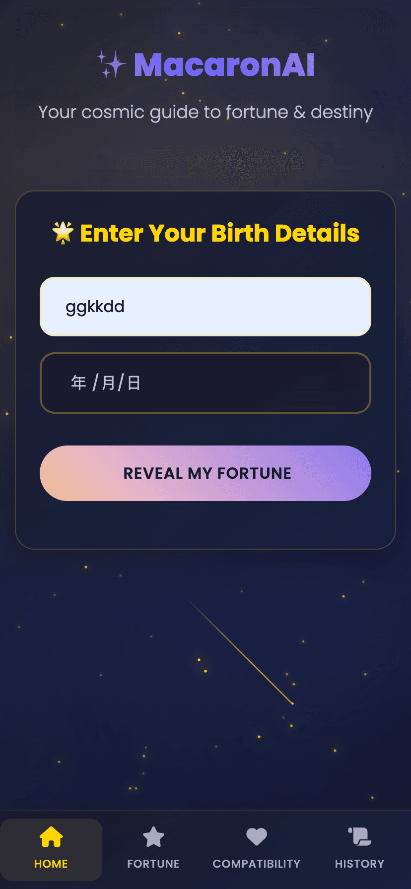 App screenshot 1