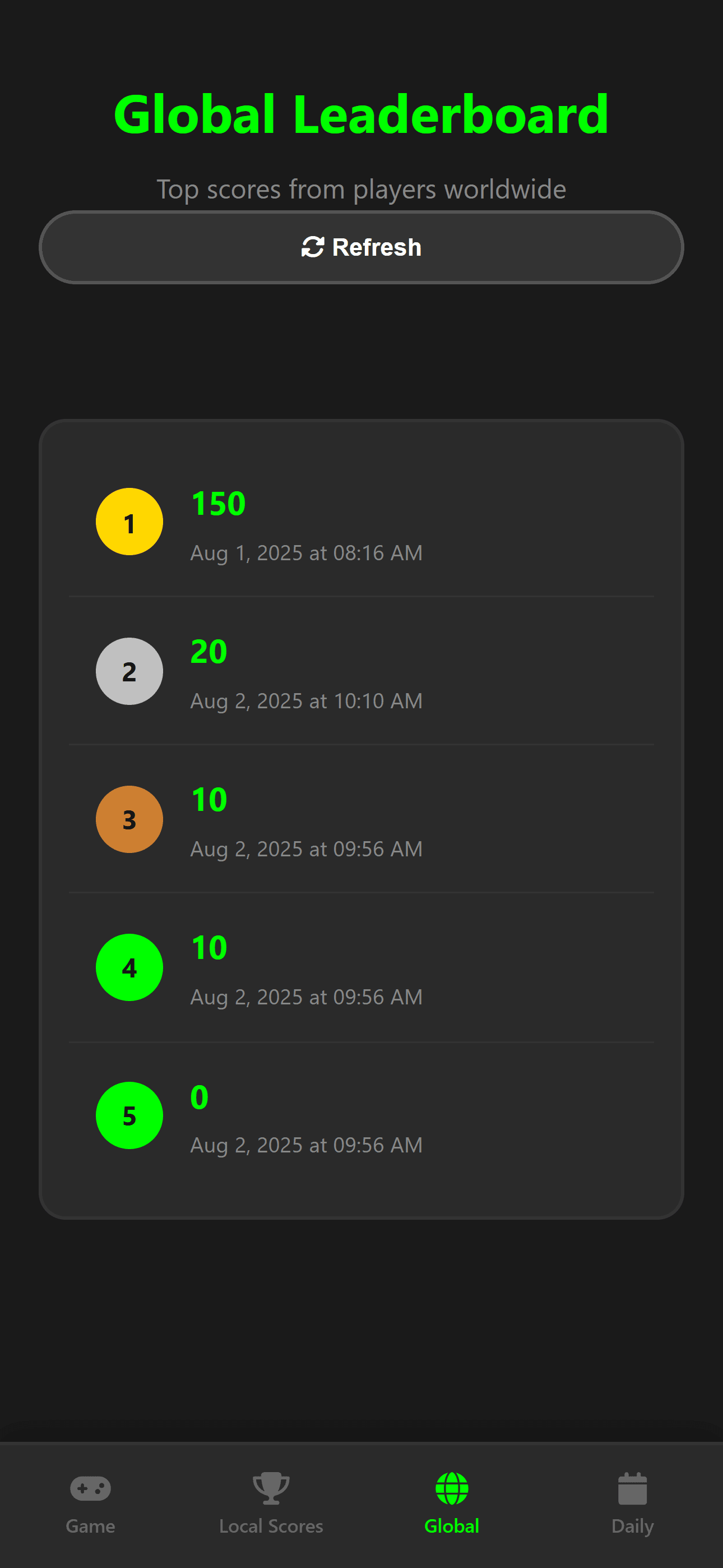 App screenshot 5