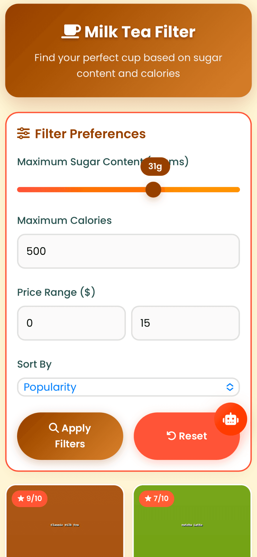 App screenshot 1