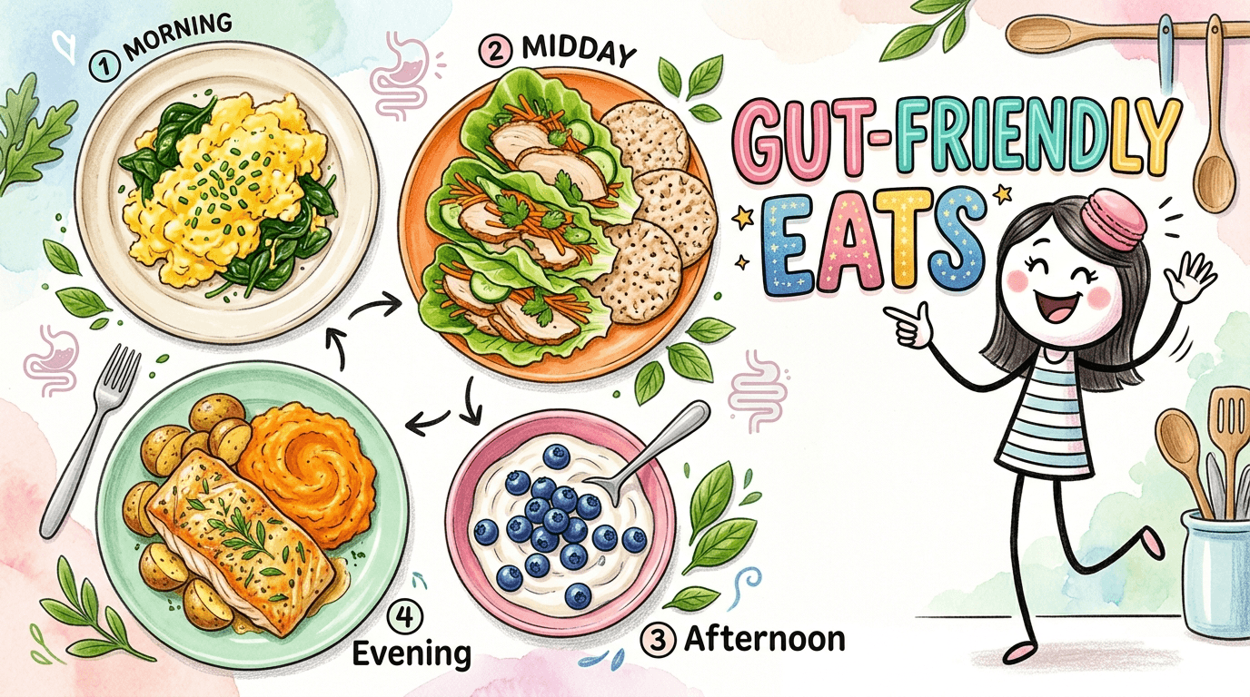 A 1-day meal plan for IBS Diet