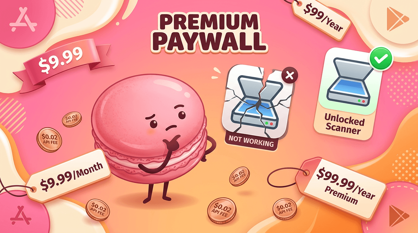 Why Cal AI Locks Scanning Behind Paywall