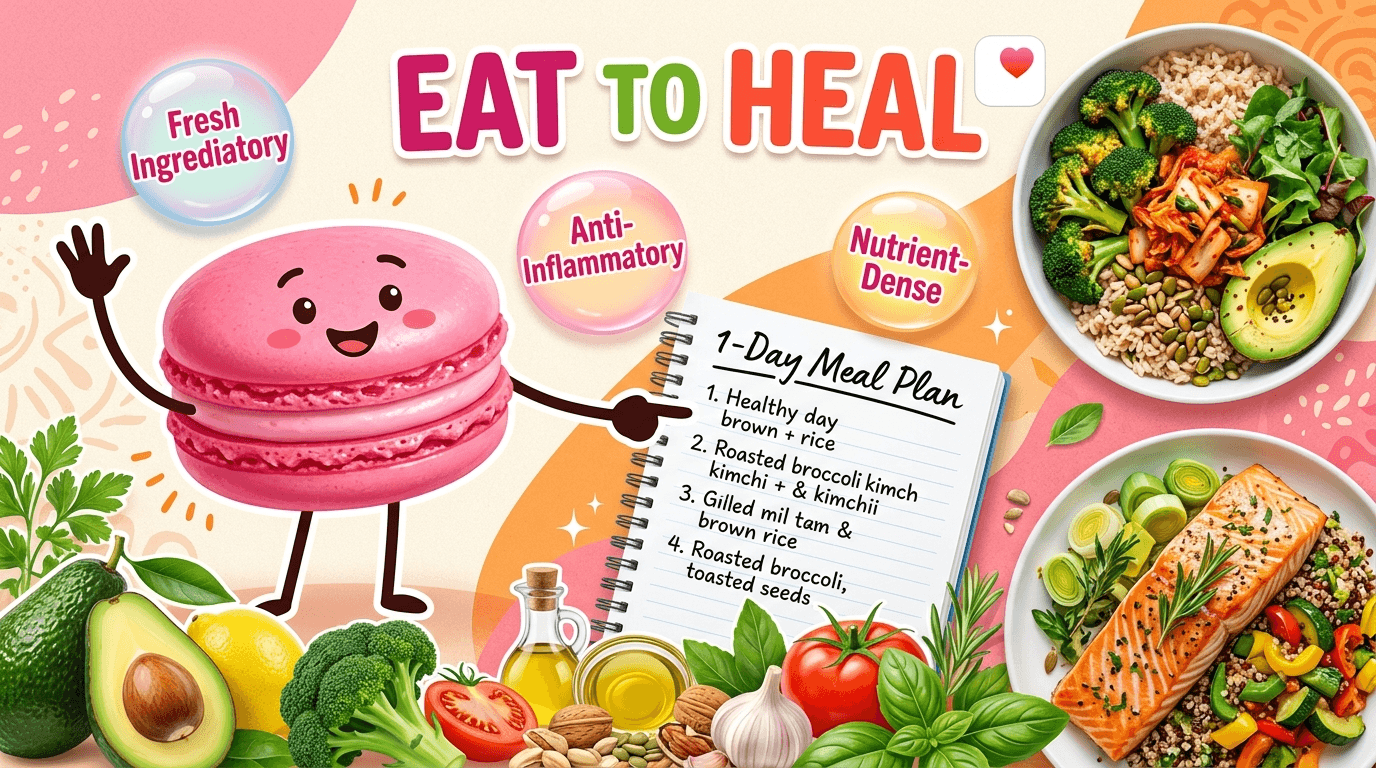 A Simple 1-Day Meal Idea for Inflammation