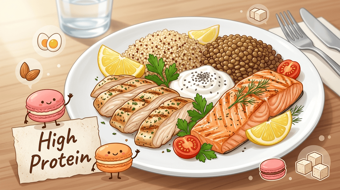 Best foods to include in a meal plan for High Protein