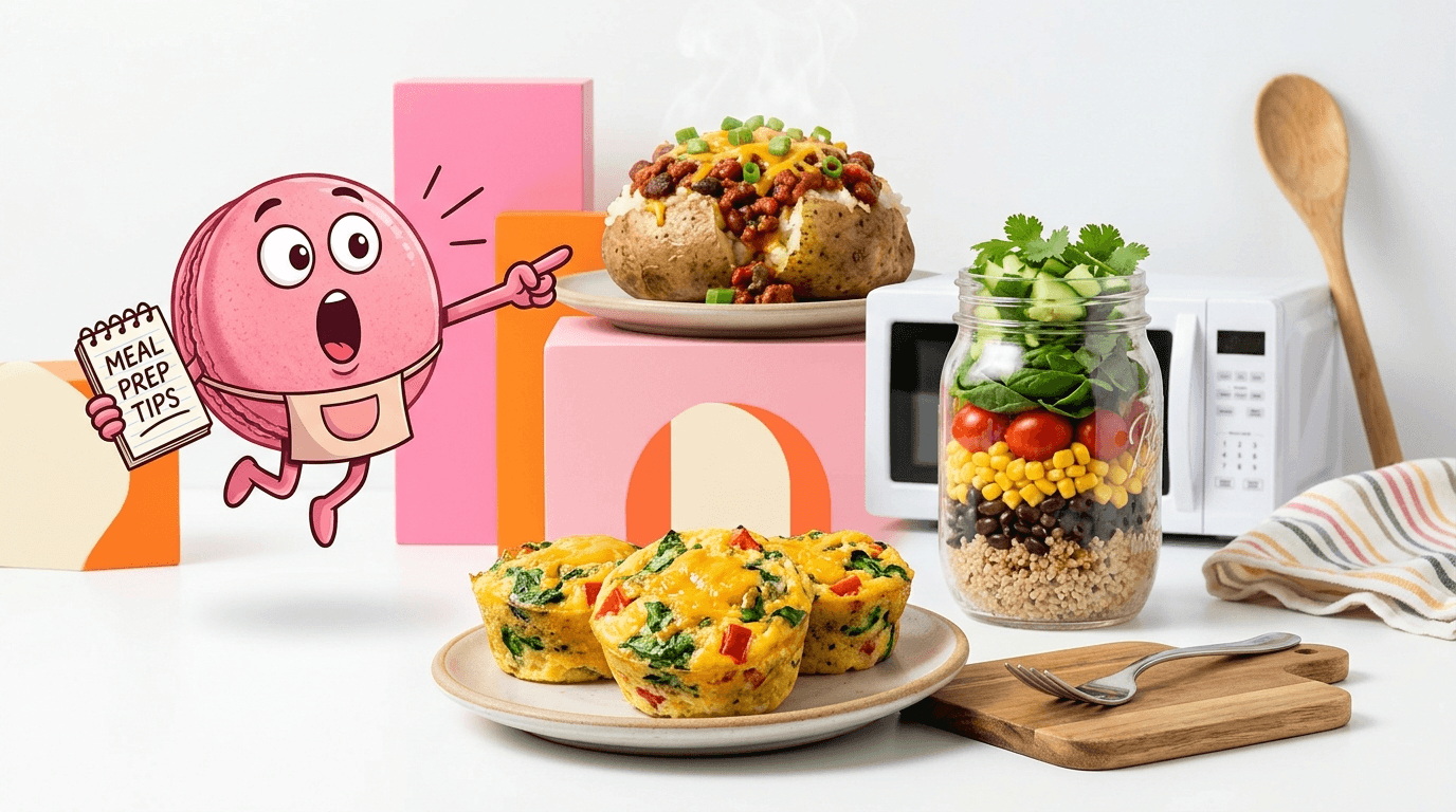 Breakfast, lunch, and dinner ideas for College Students