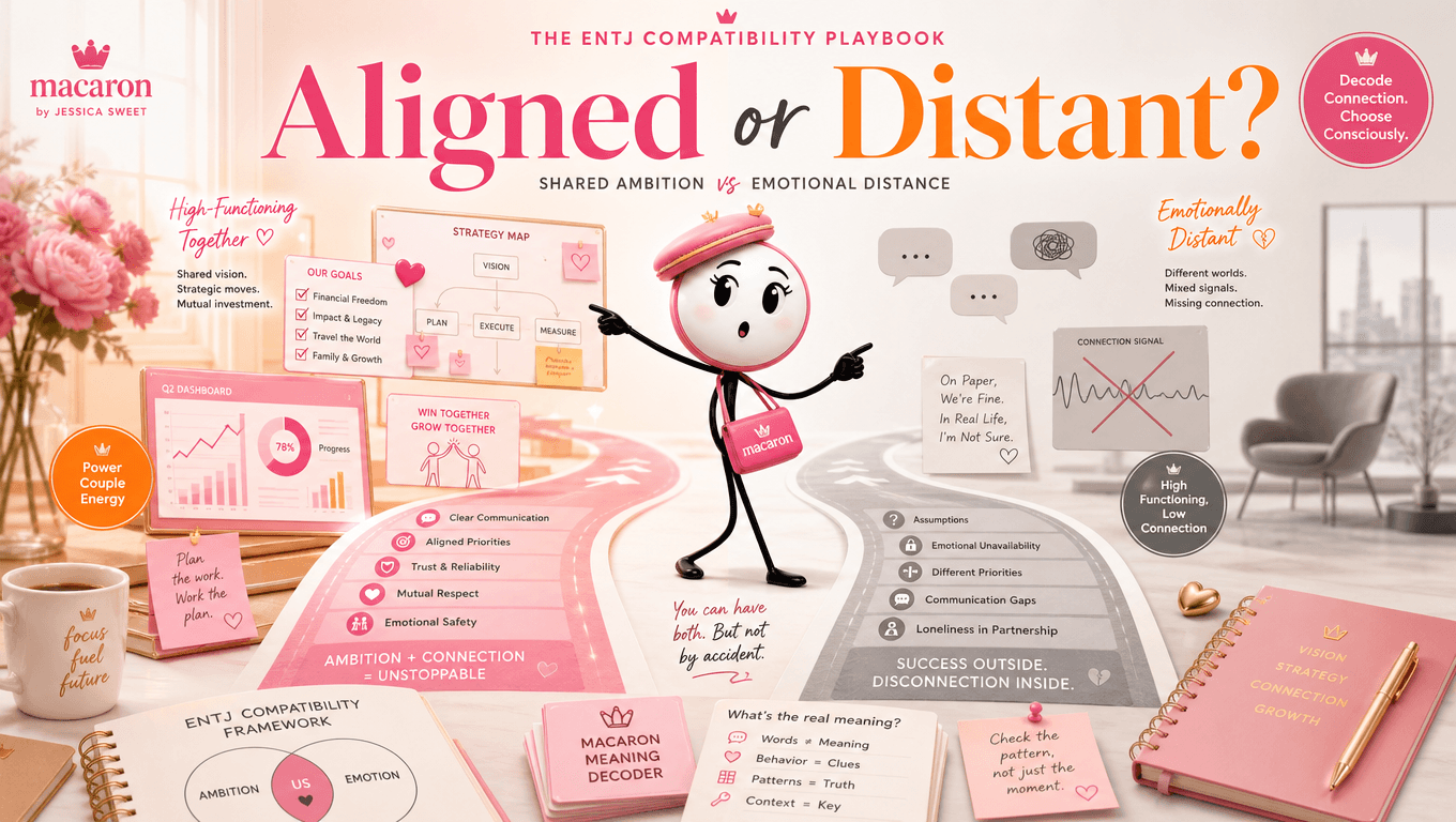 How ENTJs Can Tell the Difference Between Shared Ambition and Emotional Distance