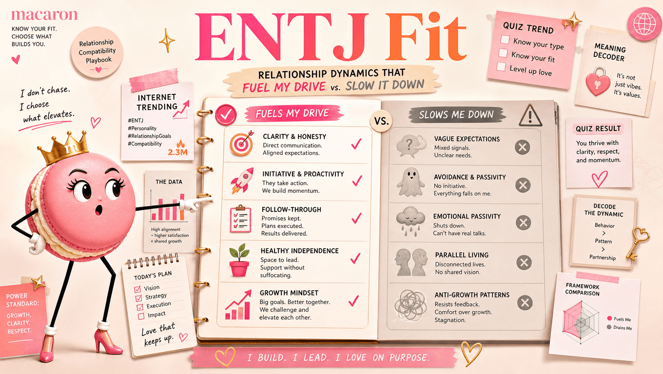 Which Relationship Dynamics Support ENTJ Drive and Which Ones Slow It Down