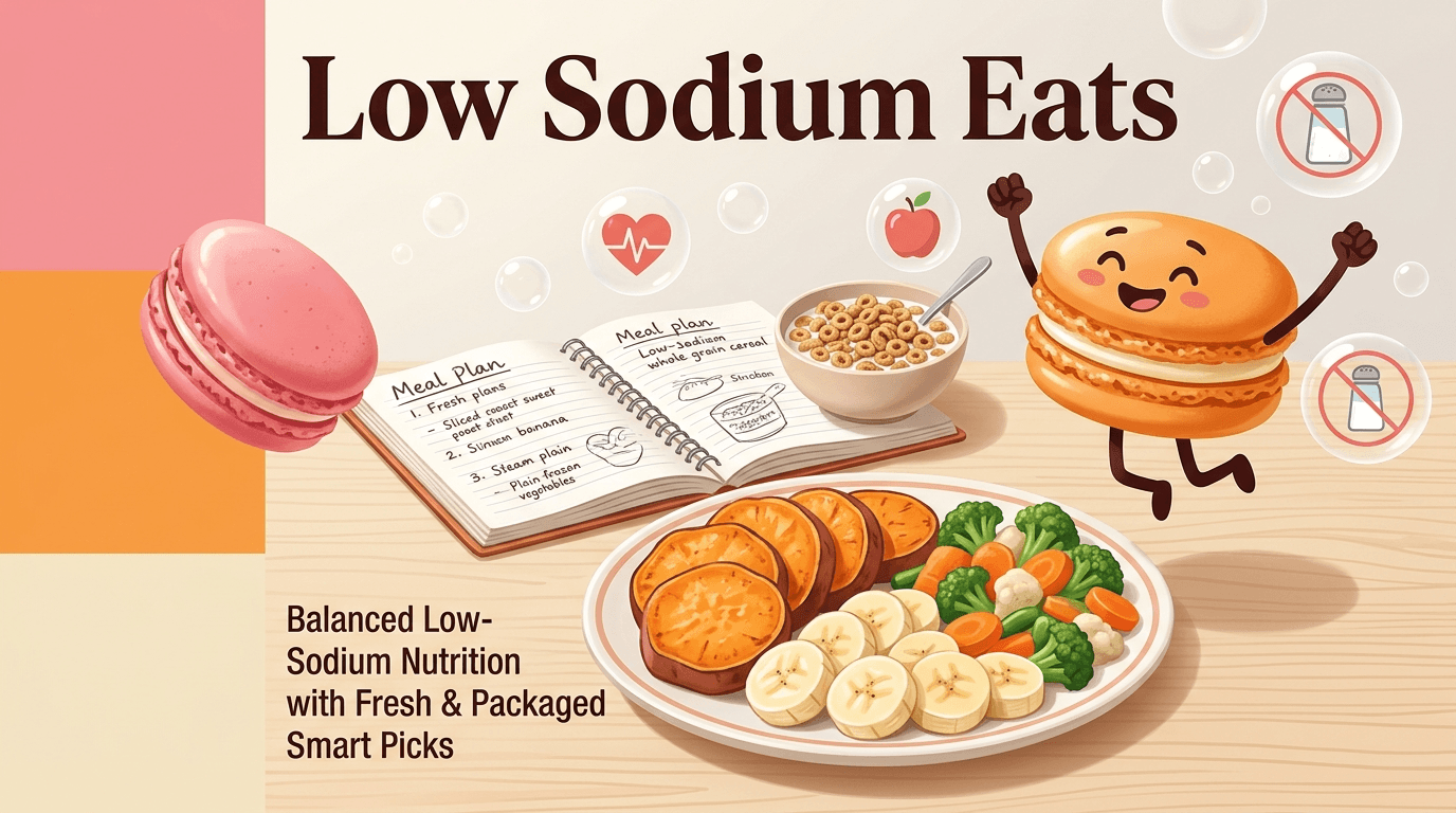 Best foods to include in a meal plan for Low Sodium