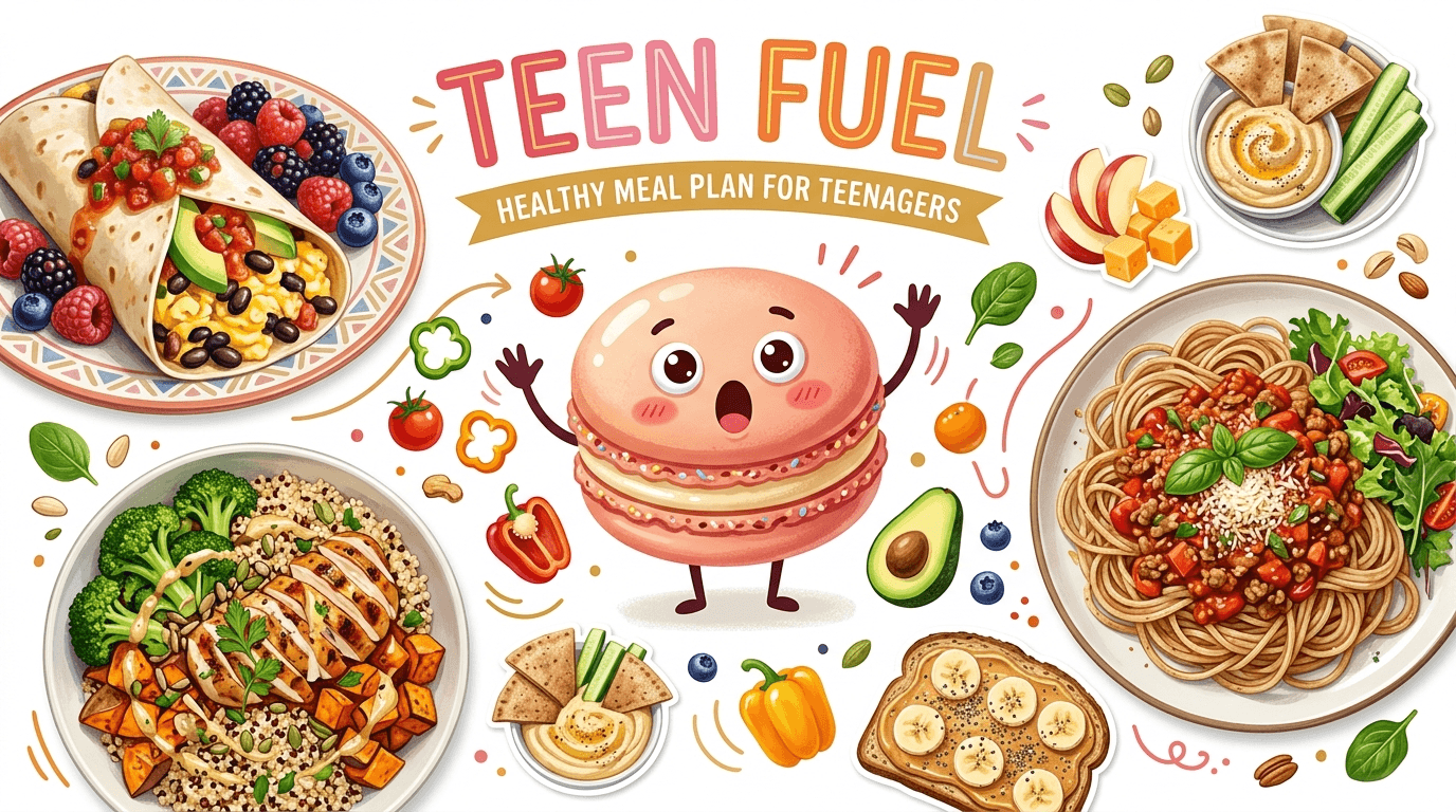 Best foods to include in a meal plan for Teenagers