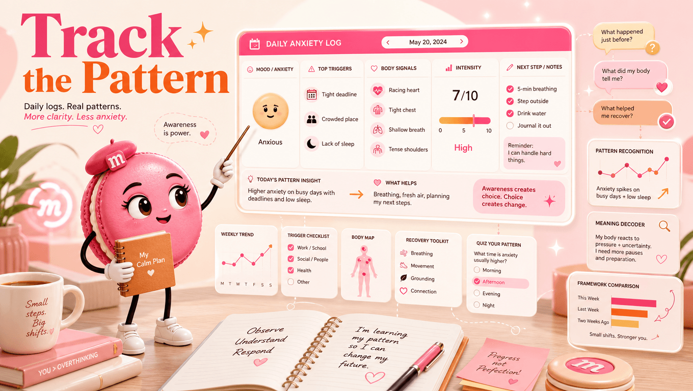 Why Tracking Anxiety Daily Can Change What You Notice