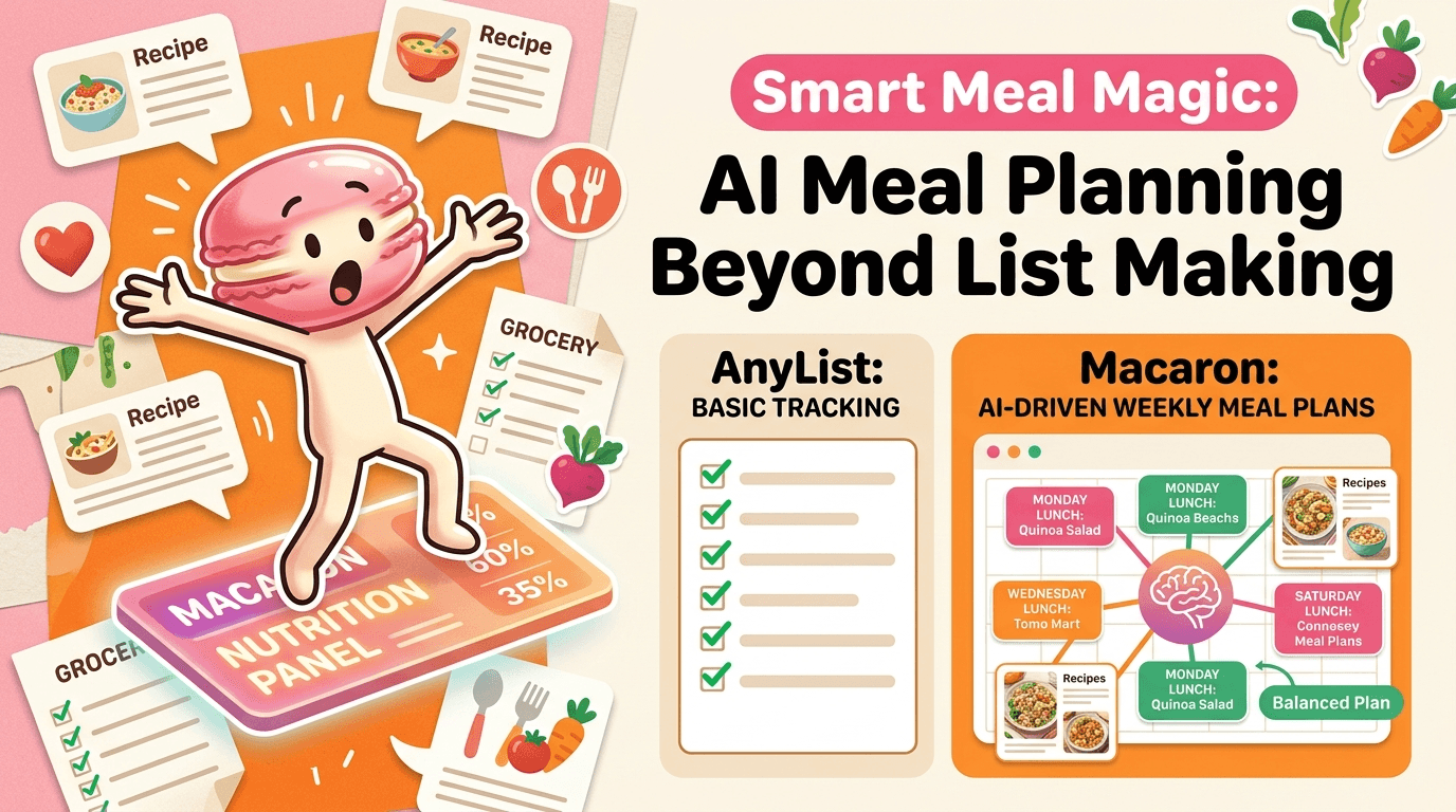 AI Meal Planning Beyond List Making