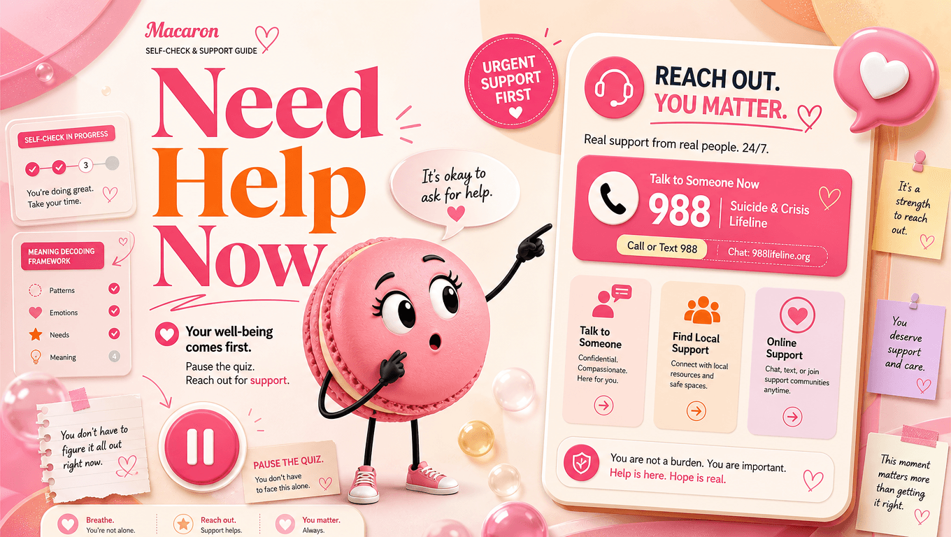 If You Need Immediate Support