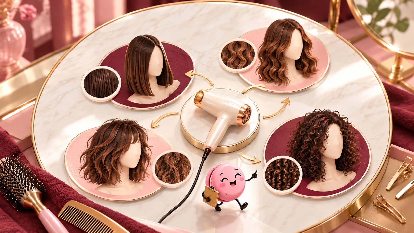 Narrowing Down Options by Hair Texture