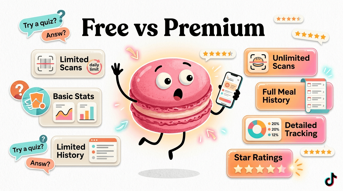 Cal AI Free vs Premium: Key Differences