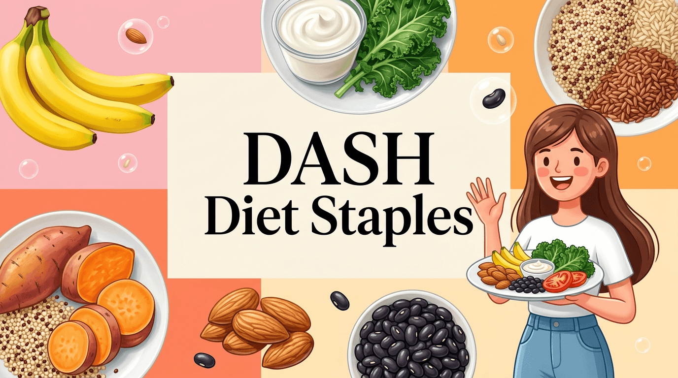 Best foods to include in a meal plan for DASH Diet