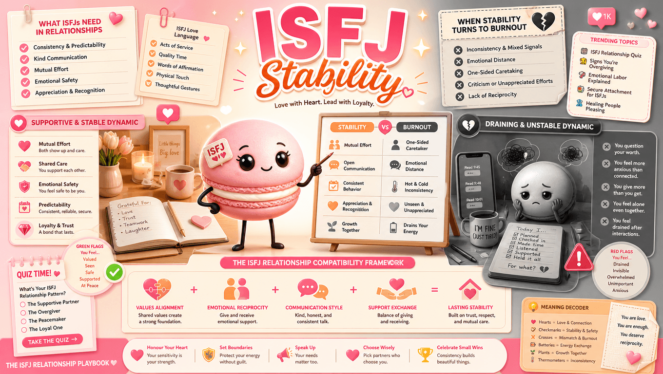 Which Relationship Dynamics Support ISFJ Stability and Which Ones Wear It Down
