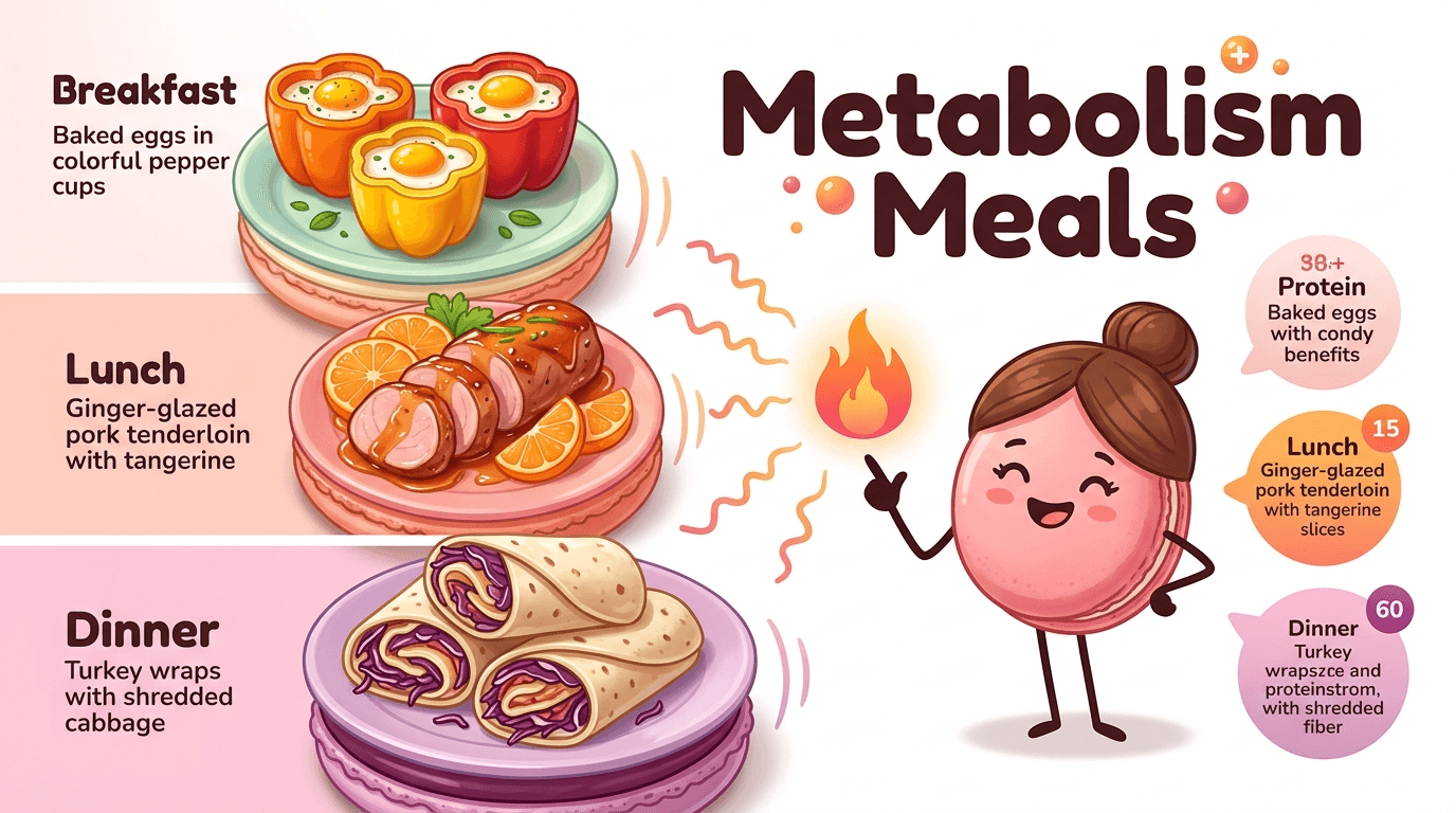 A Simple 1-Day Meal Idea for Metabolism
