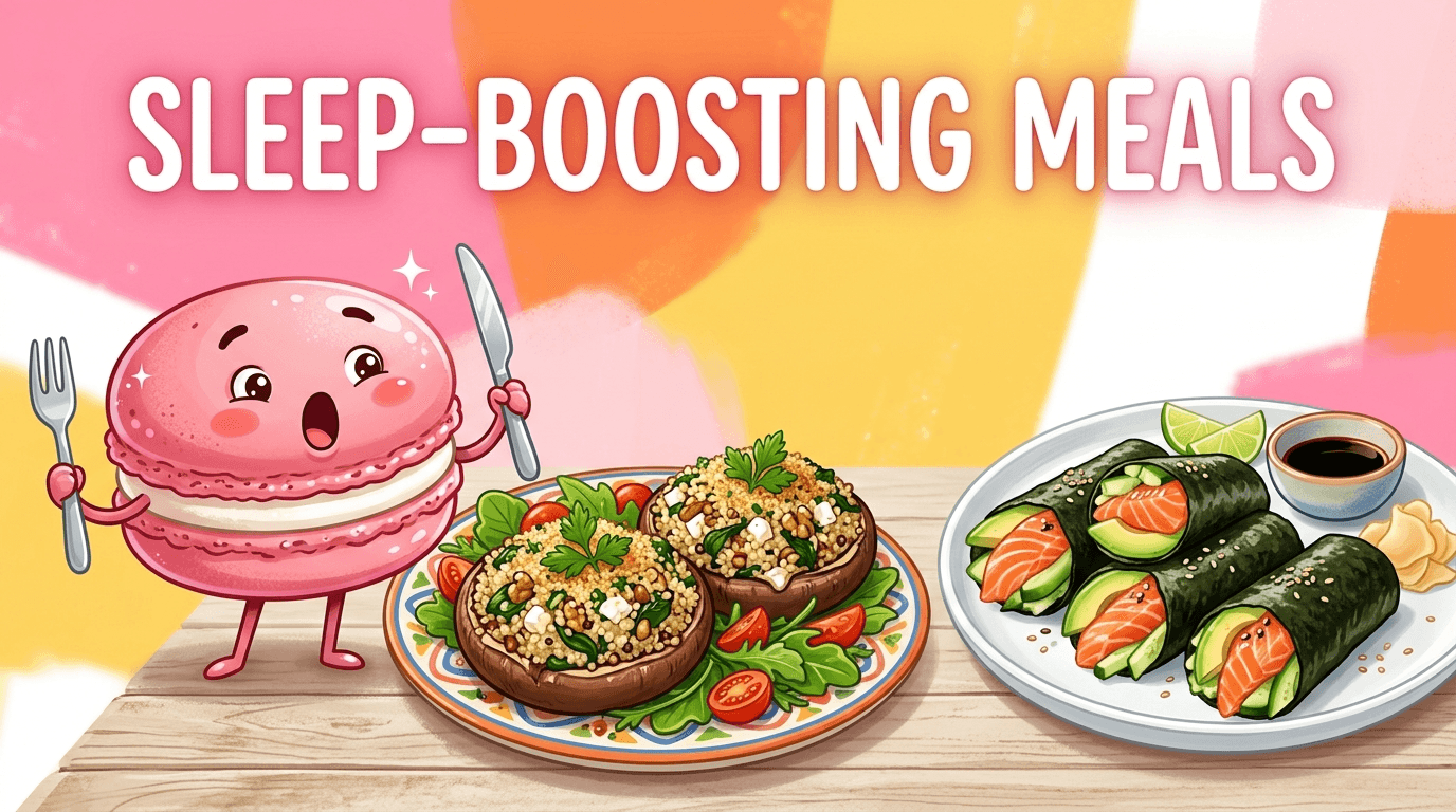 A simple 1-day meal idea for sleep