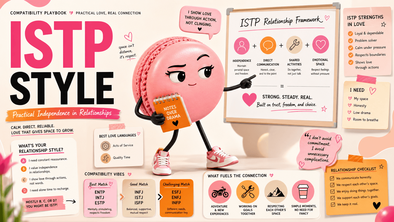 ISTP Relationship Style: Practical and Independent