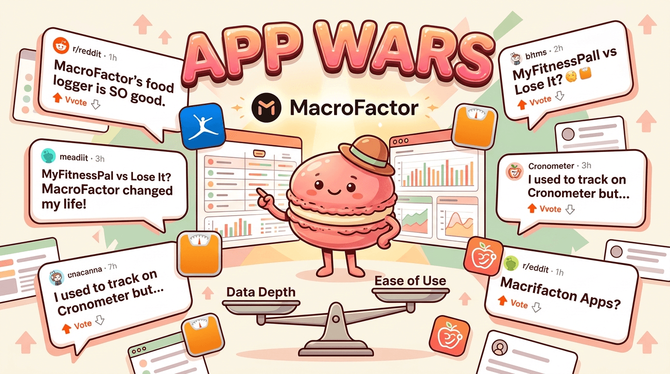 MacroFactor vs Competitors on Reddit