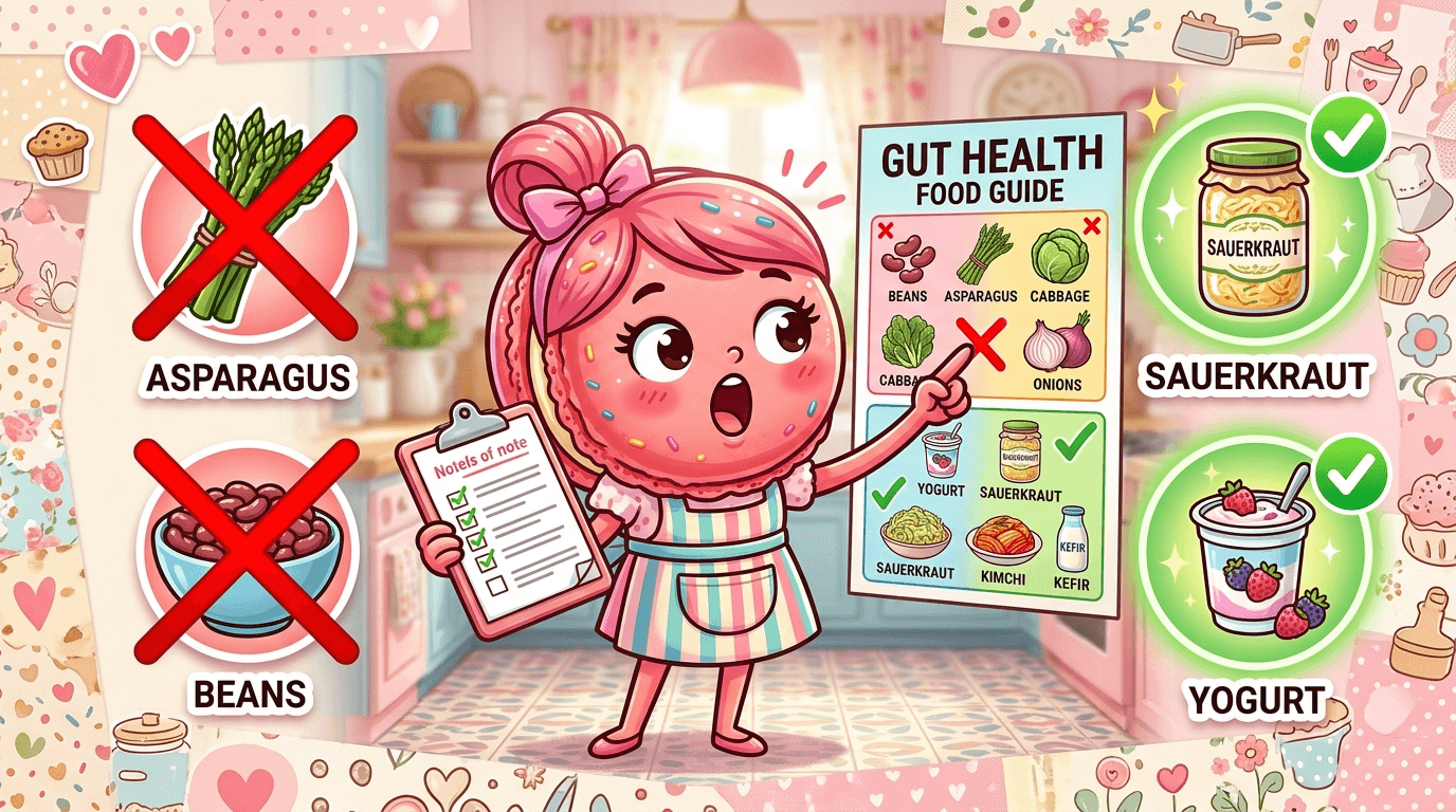 Best foods for gas vs foods to limit