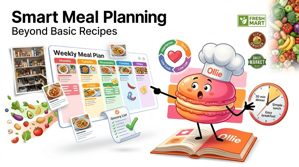 What Makes Ollie Different From Recipe Apps?