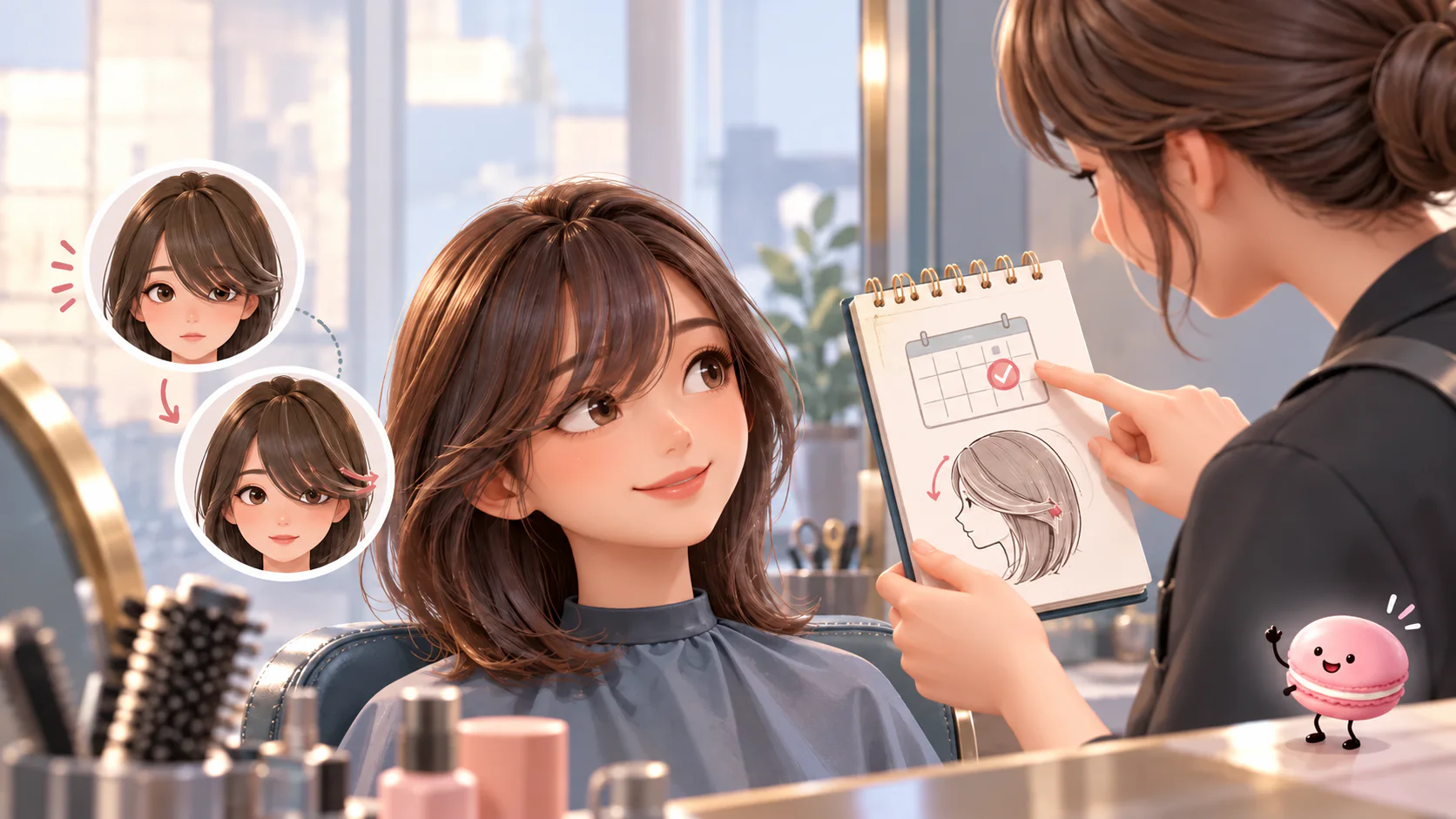 Maintaining the Shape Between Trims