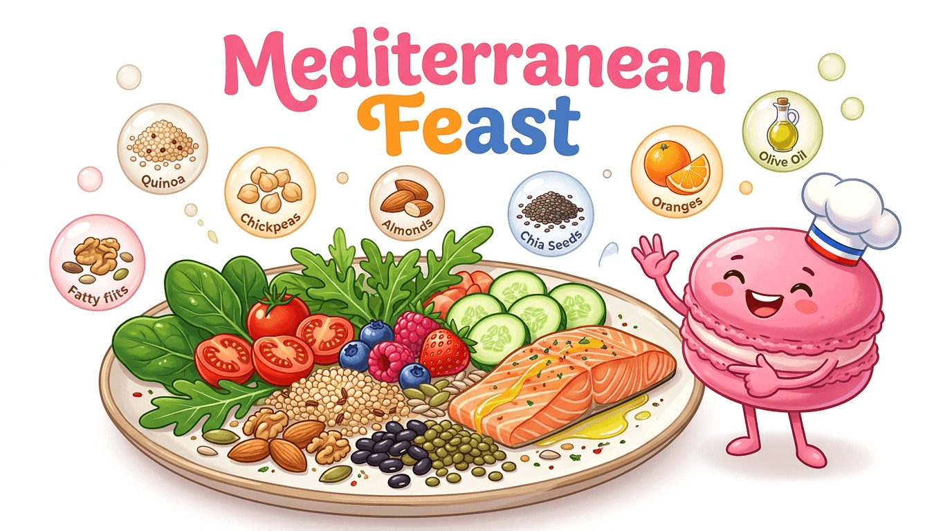 Best foods to include in a meal plan for Mediterranean