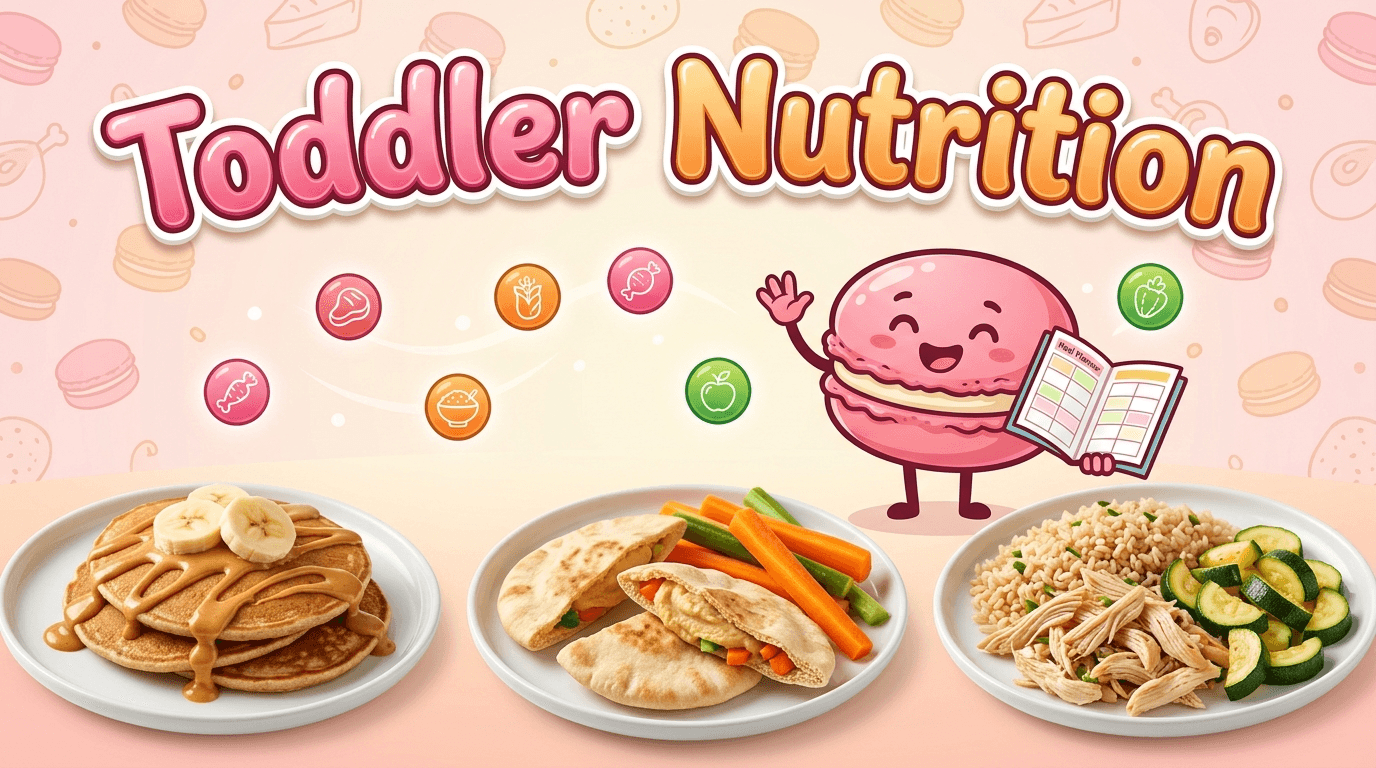 Breakfast, lunch, and dinner ideas for Toddlers