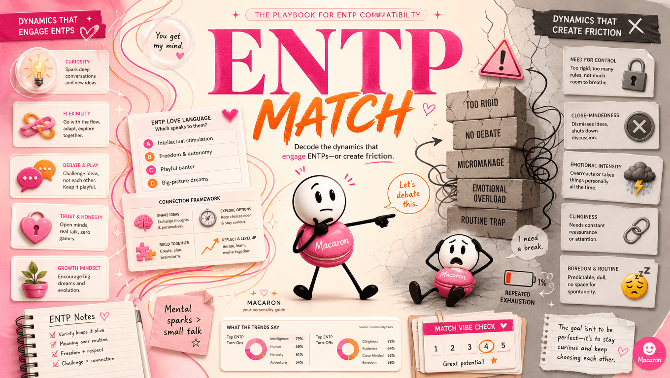 Which Relationship Dynamics Keep ENTPs Engaged and Which Ones Create Friction