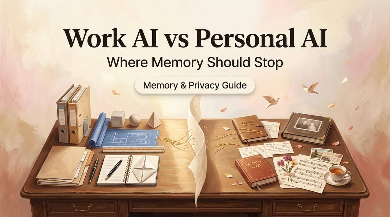 Work AI vs Personal AI: Where Memory Should Stop