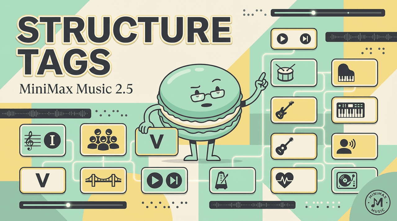 MiniMax Music 2.5 Structure Tags Explained: All 14 Tags With Examples