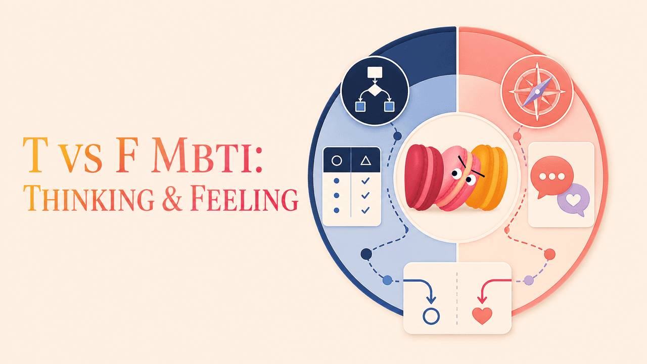 T vs F MBTI: Thinking and Feeling Explained