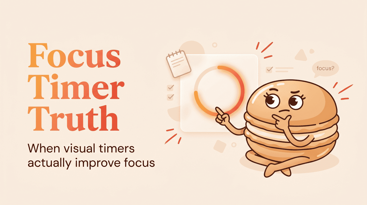 Visual Timer for Focus: When It Actually Helps