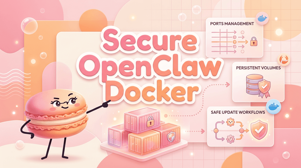OpenClaw Docker Setup: Secure Deployment (Ports, Volumes, Updates)