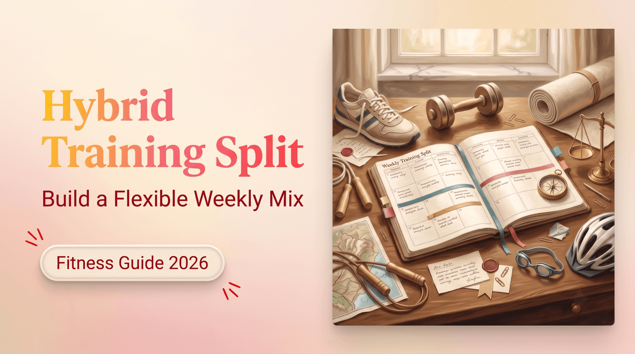 Hybrid Training Split: Build a Flexible Weekly Mix