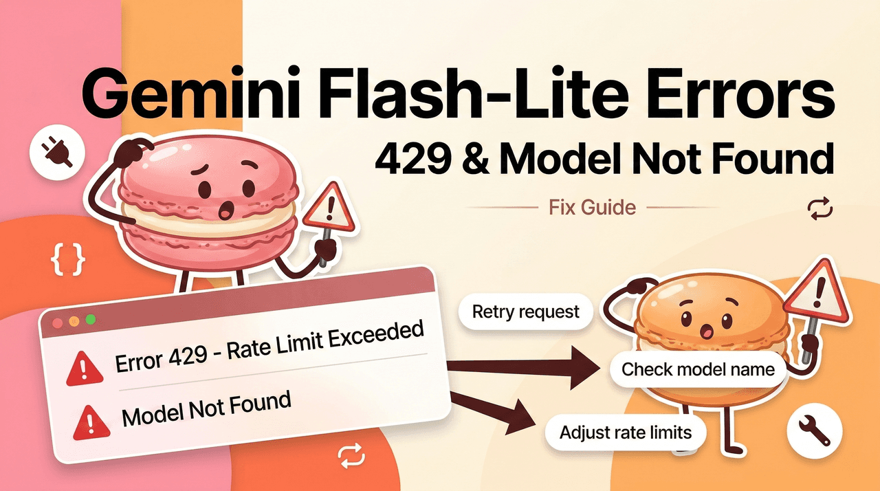 Gemini Flash Lite Errors: 429, Model Not Found & Fixes