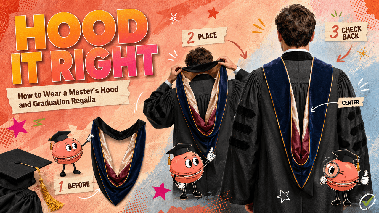 How to Wear a Master's Hood and Graduation Regalia