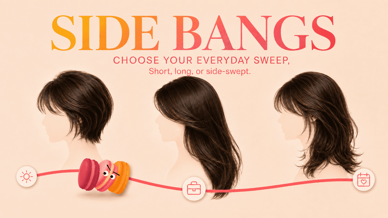 Side Bangs: Choose the Right Sweep for Your Routine