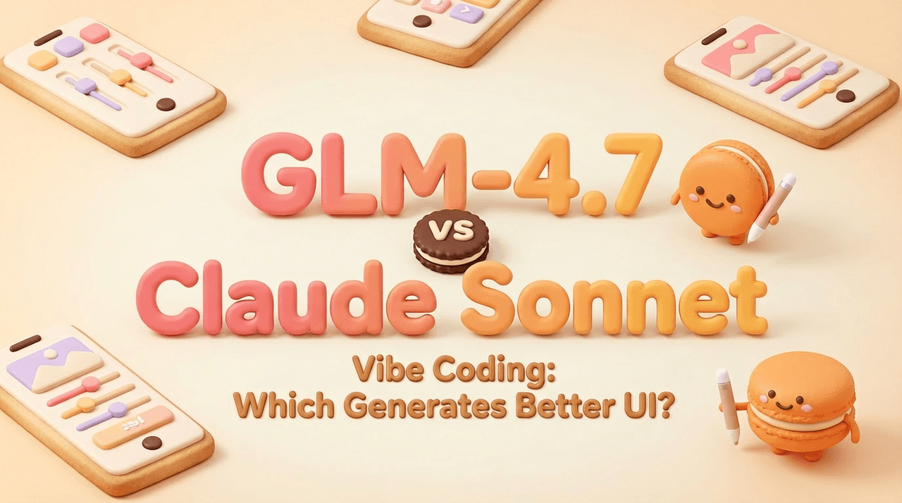 GLM-4.7 vs Claude Sonnet per Vibe Coding: Quale genera una UI migliore?